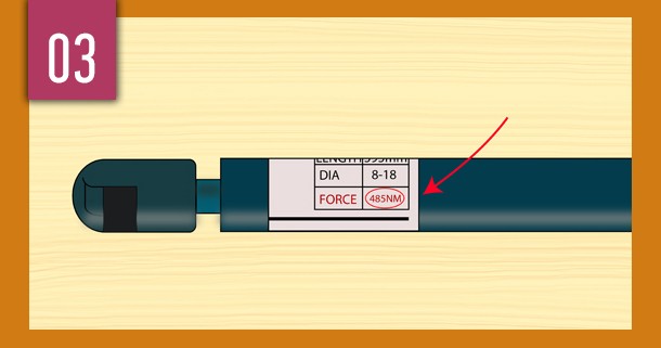 gas strut measure manufacturers vehicle call